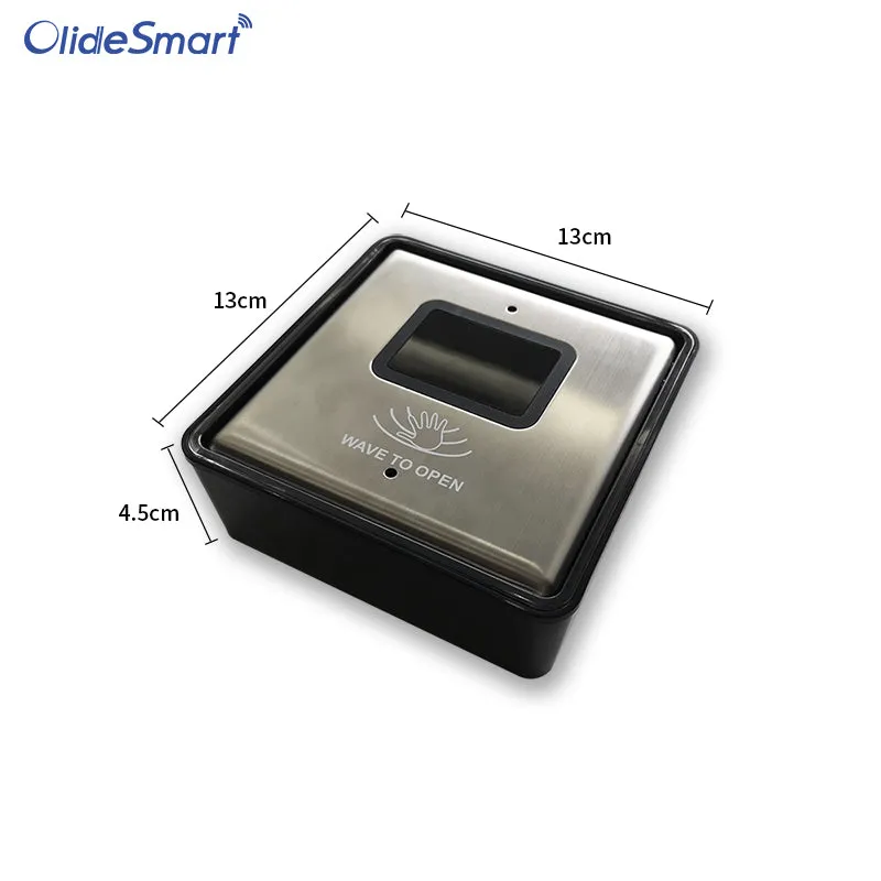 Olide WiFi Smart Wireless Wired Touchless Infrared Switch, Phone APP Control Hand Wave to Open Switch