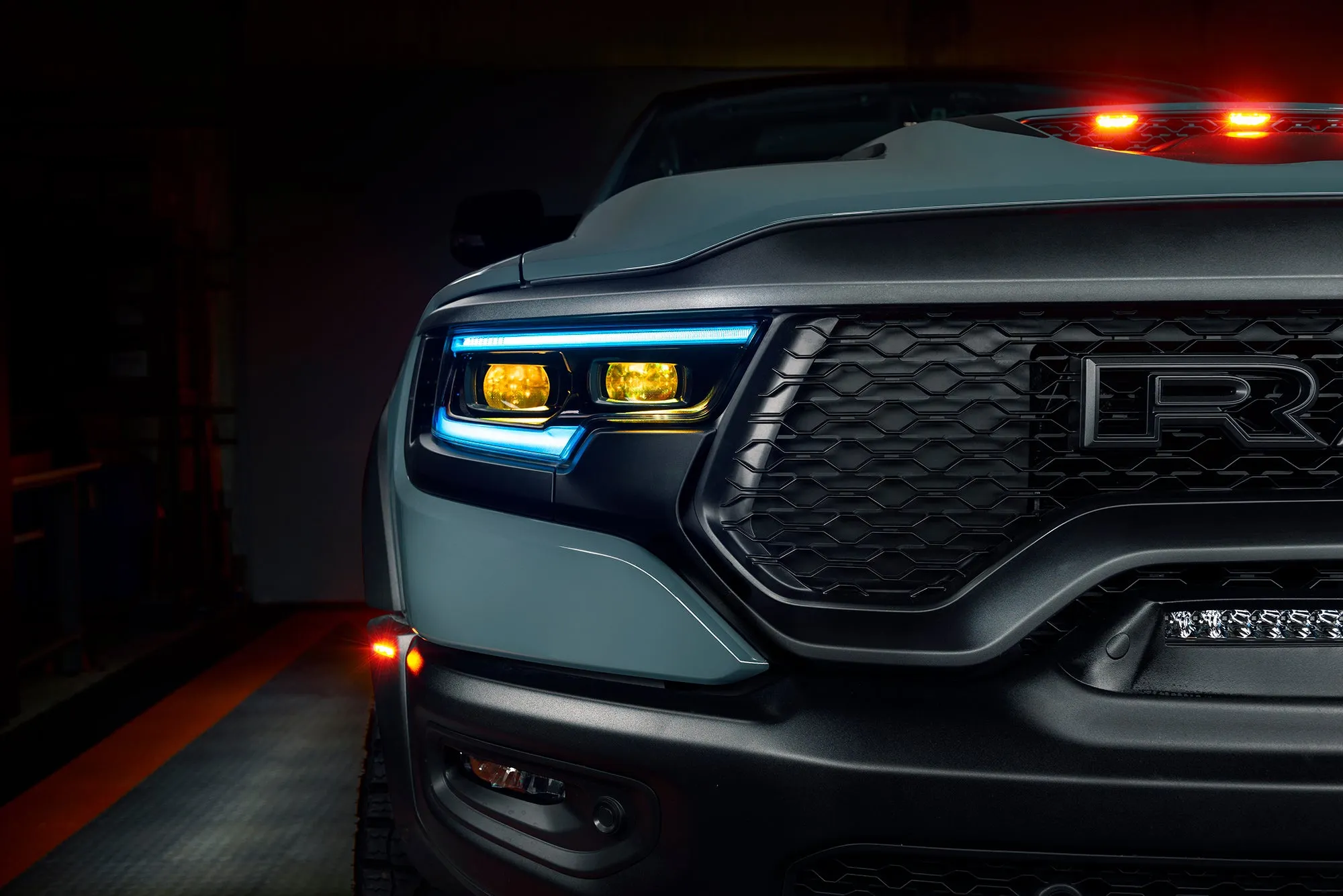 ORACLE Lighting 2019-2024 Ram 1500 RGBW A Headlight DRL Upgrade Kit - LED Projector Headlights