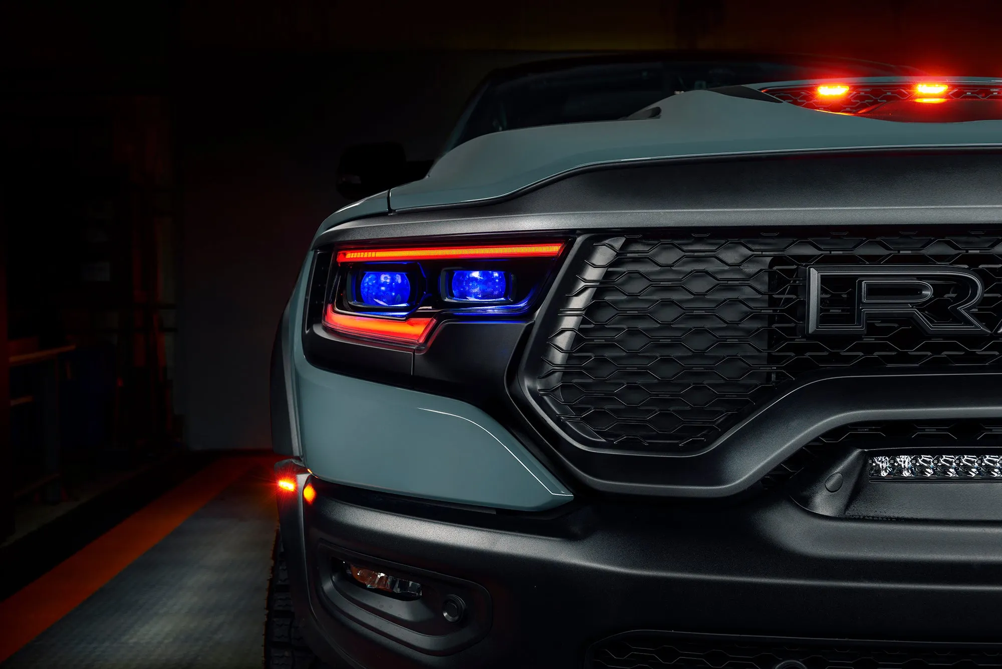 ORACLE Lighting 2019-2024 Ram 1500 RGBW A Headlight DRL Upgrade Kit - LED Projector Headlights