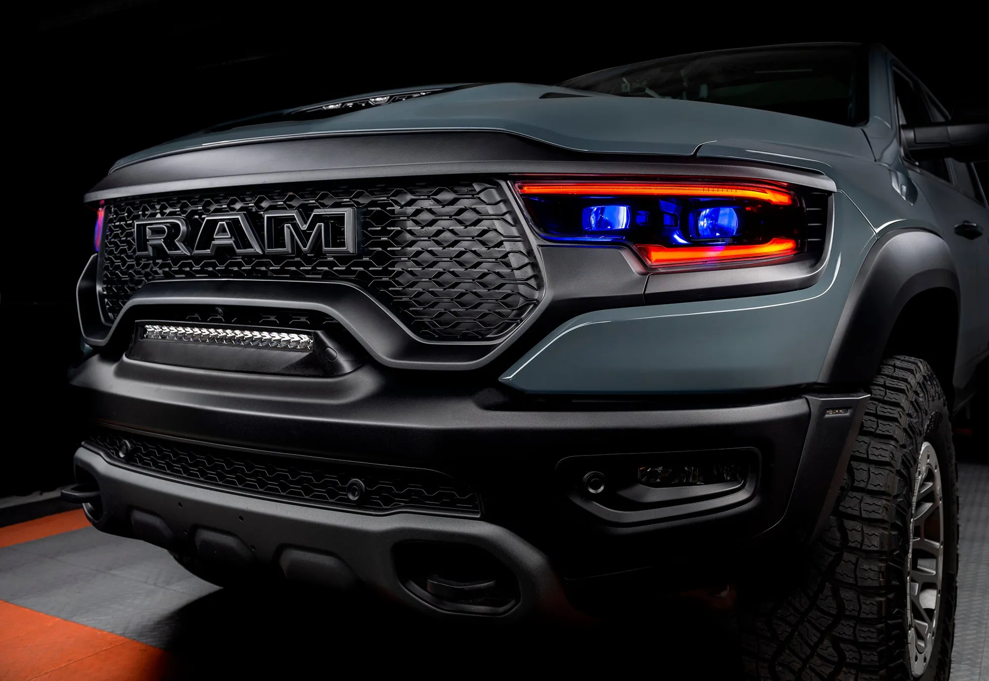 ORACLE Lighting 2019-2024 Ram 1500 RGBW A Headlight DRL Upgrade Kit - LED Projector Headlights