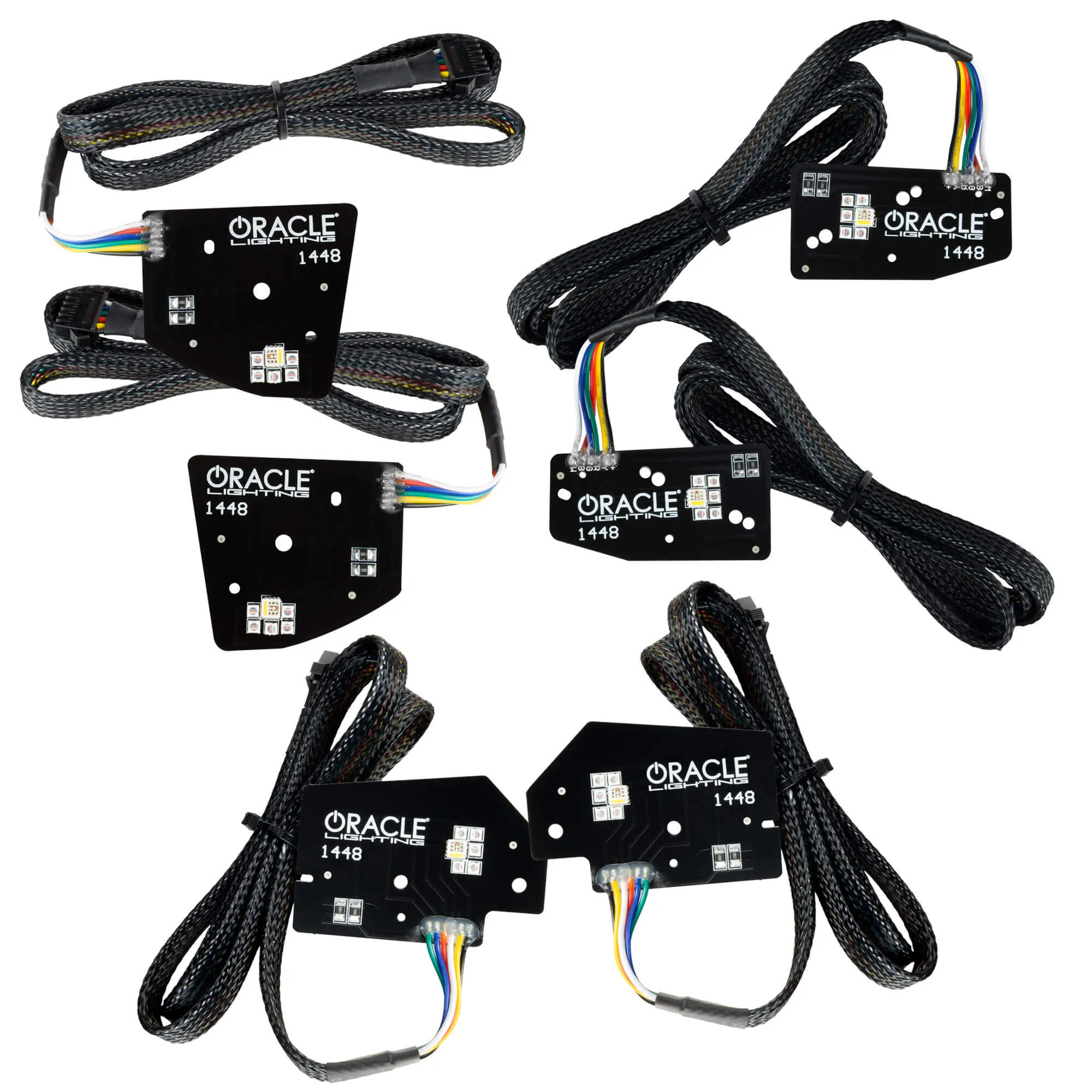 ORACLE Lighting 2019-2024 Ram 1500 RGBW A Headlight DRL Upgrade Kit - LED Projector Headlights