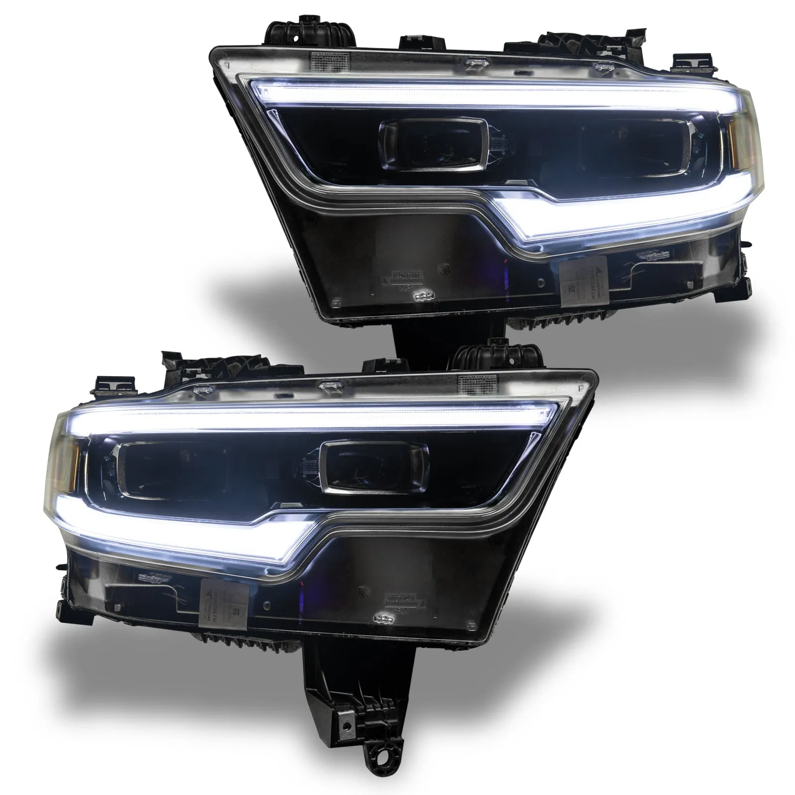ORACLE Lighting 2019-2024 Ram 1500 RGBW A Headlight DRL Upgrade Kit - LED Projector Headlights