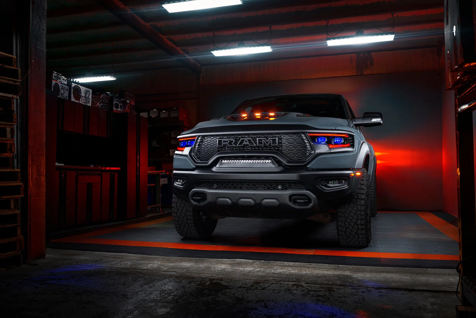 ORACLE Lighting 2019-2024 Ram 1500 RGBW A Headlight DRL Upgrade Kit - LED Projector Headlights