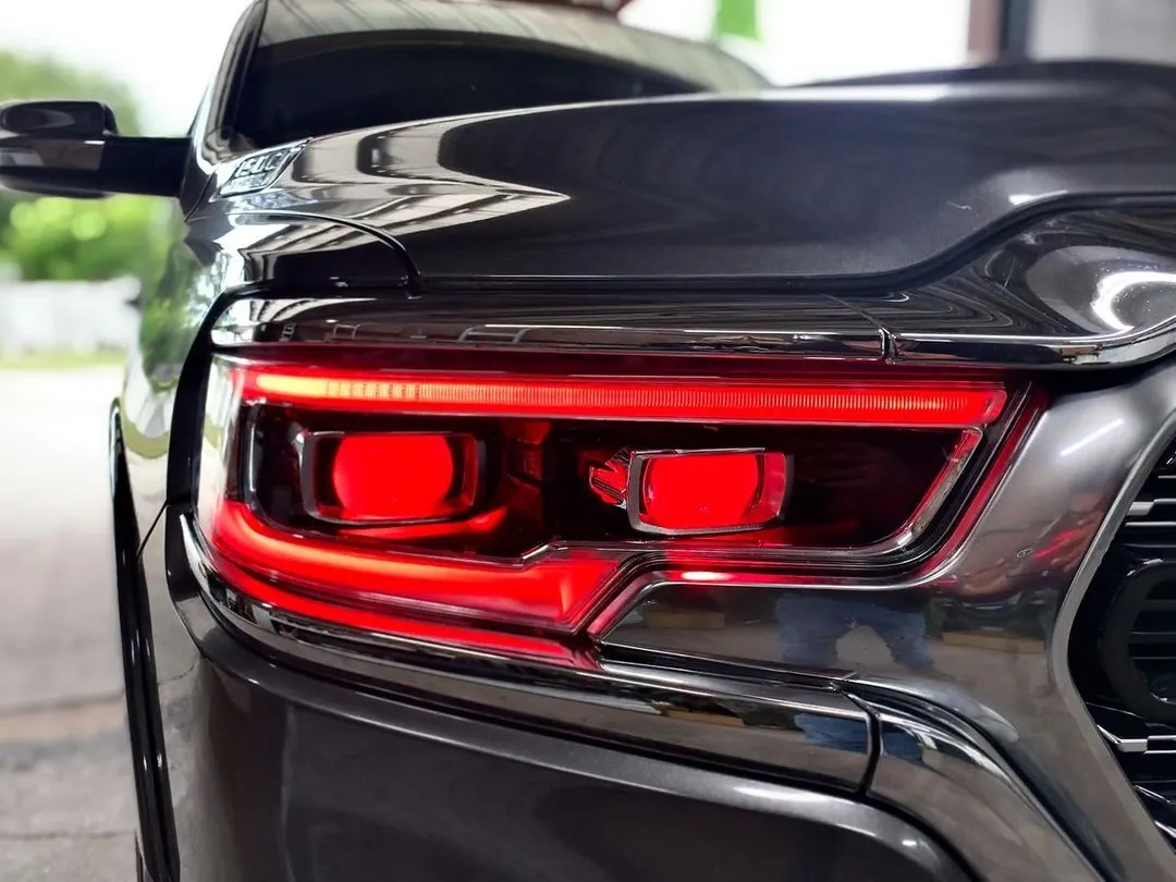 ORACLE Lighting 2019-2024 Ram 1500 RGBW A Headlight DRL Upgrade Kit - LED Projector Headlights