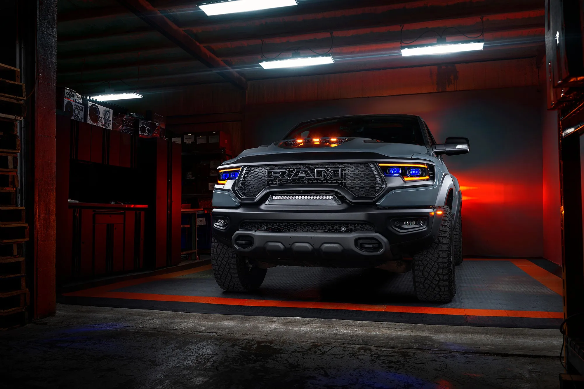 ORACLE Lighting 2019-2024 Ram 1500 RGBW A Headlight DRL Upgrade Kit - LED Projector Headlights