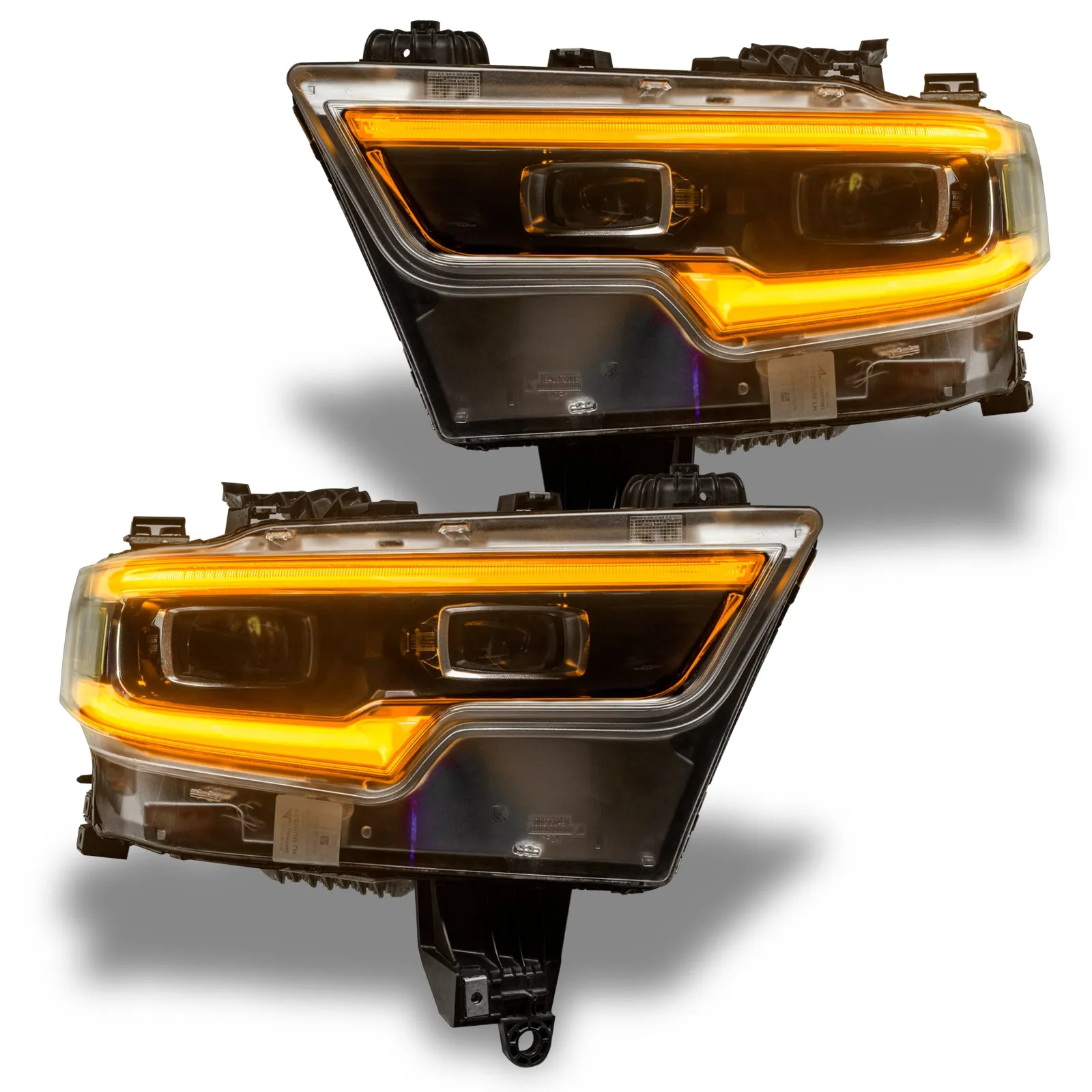 ORACLE Lighting 2019-2024 Ram 1500 RGBW A Headlight DRL Upgrade Kit - LED Projector Headlights