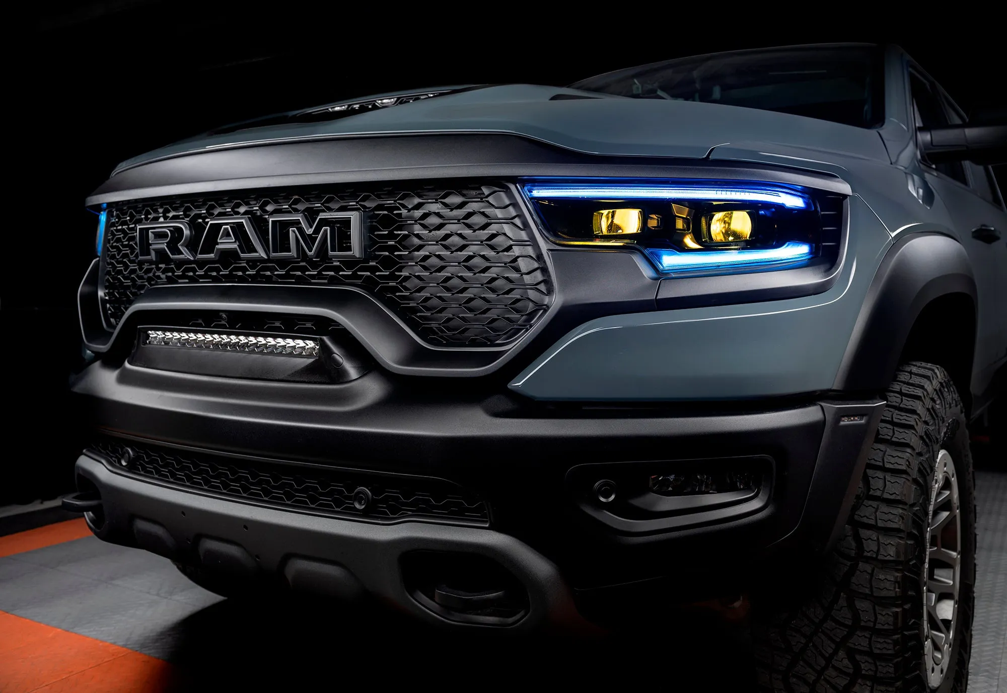 ORACLE Lighting 2019-2024 Ram 1500 RGBW A Headlight DRL Upgrade Kit - LED Projector Headlights