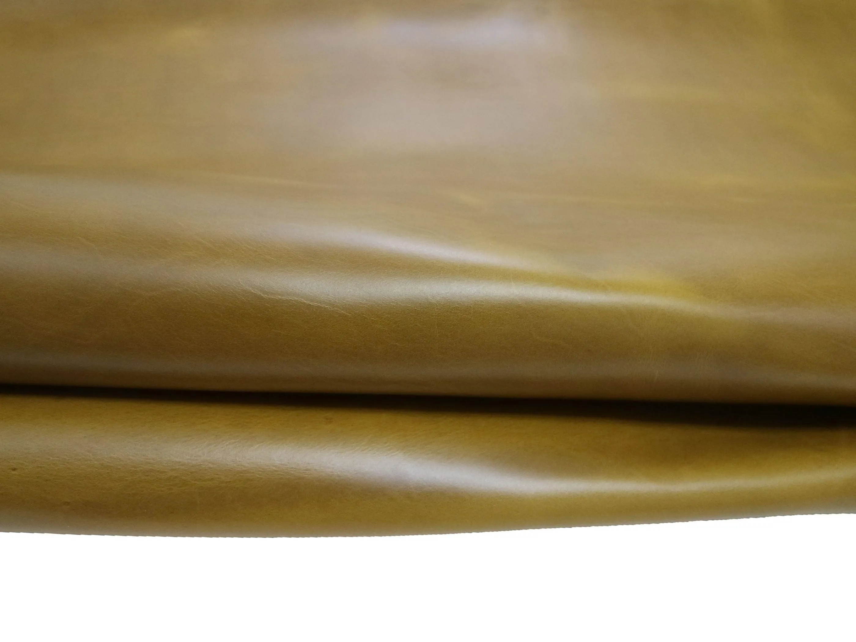 Oxford Xcel Sunflower (Light Brown) Cowhide Leather Strip, 4/5oz, 60"-65” Length, Chrome Tanned