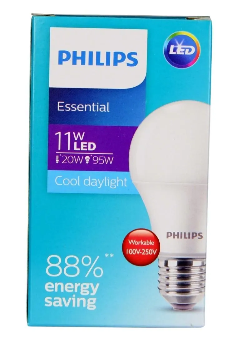 Philips Essential Led Bulb 11 Watts Daylight
