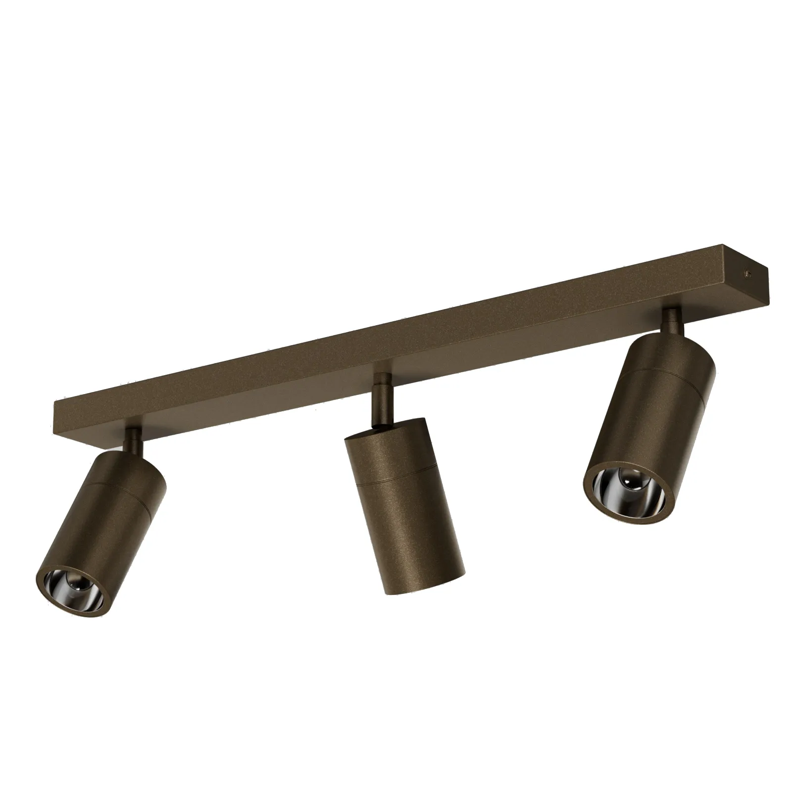 PILLAR 3-Light Adjustable Spotlights Outdoor Wall Light Garage IP65 GU10 base