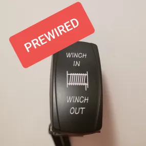 Pre-Wired Winch in/out flush mount switch for Honda Pioneer, Talon.