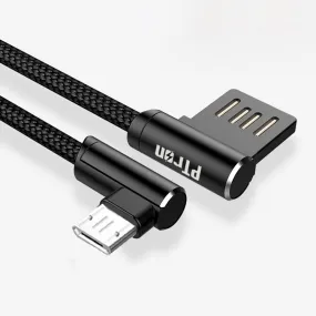 PTron Solero USB To Micro USB Data Cable - L Shape Sync Charging Cable For All Android Smartphones