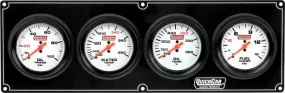QuickCar Extreme 4 Gauge Dash Panel - WT/OP/OT/FP