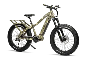 QuietKat Apex Pro All-Terrain Fat Tire Electric Bike 48V, 17.25Ah, 1000W Mid-Drive Motor with Variable Power Output Technology to select between Class 1, 2, 3, and Unlimited Modes