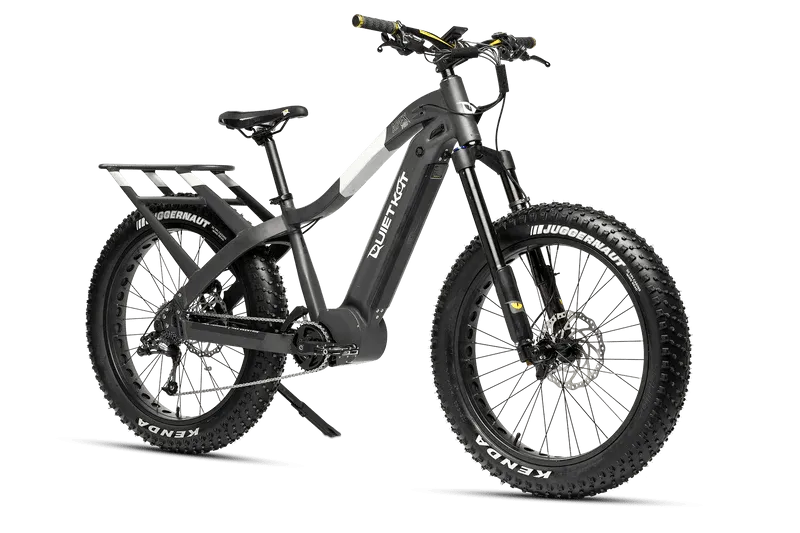 QuietKat Apex Pro All-Terrain Fat Tire Electric Bike 48V, 17.25Ah, 1000W Mid-Drive Motor with Variable Power Output Technology to select between Class 1, 2, 3, and Unlimited Modes