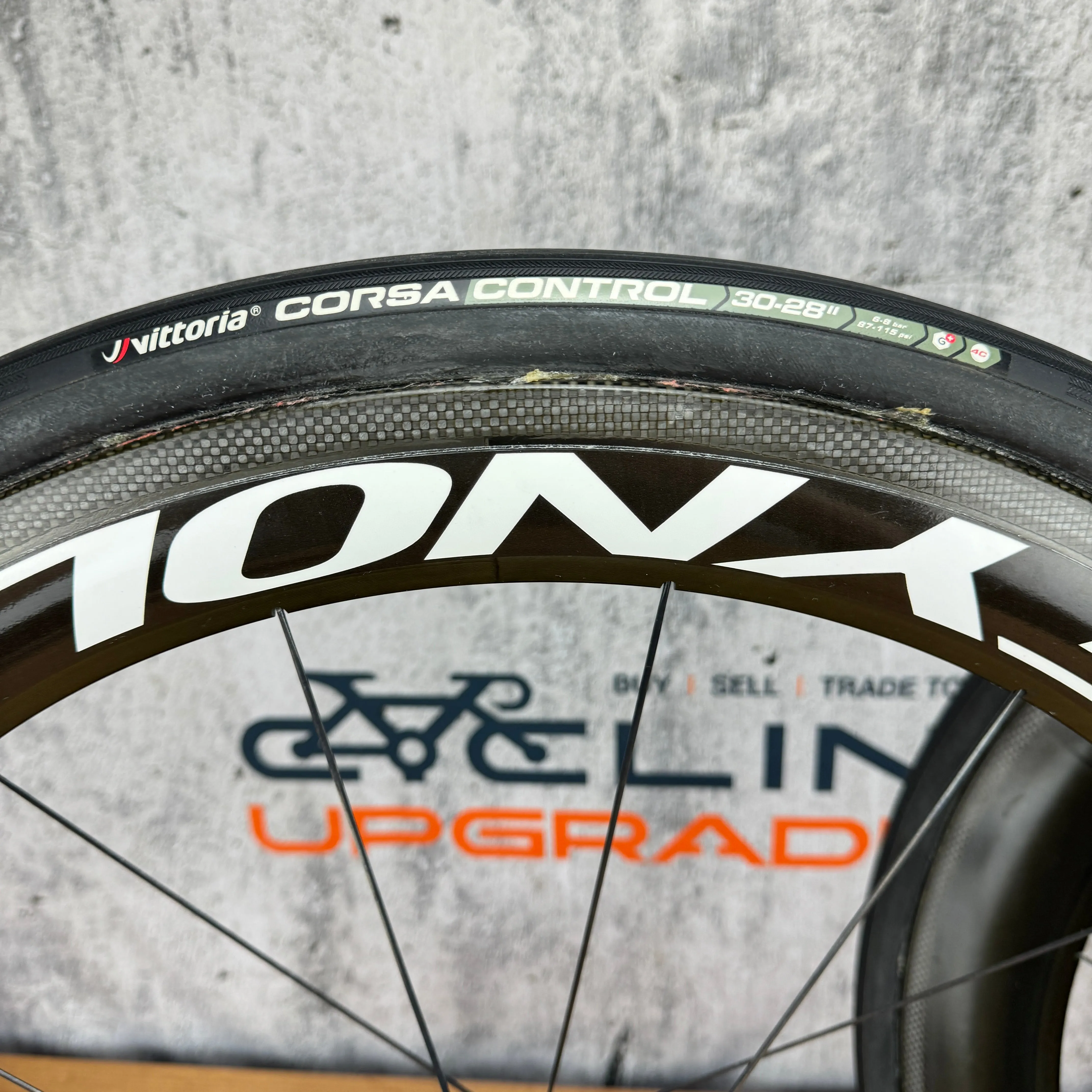 Reynolds Aero 58/72mm Carbon Tubular Wheelset 700c Rim Brake   Vittoria Corsa