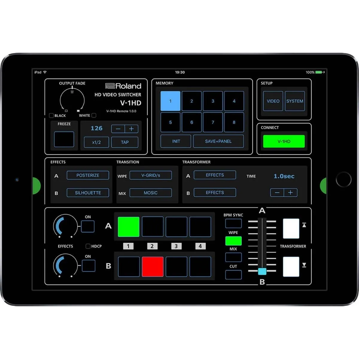 Roland V-1HD Portable 4 x HDMI Input Switcher