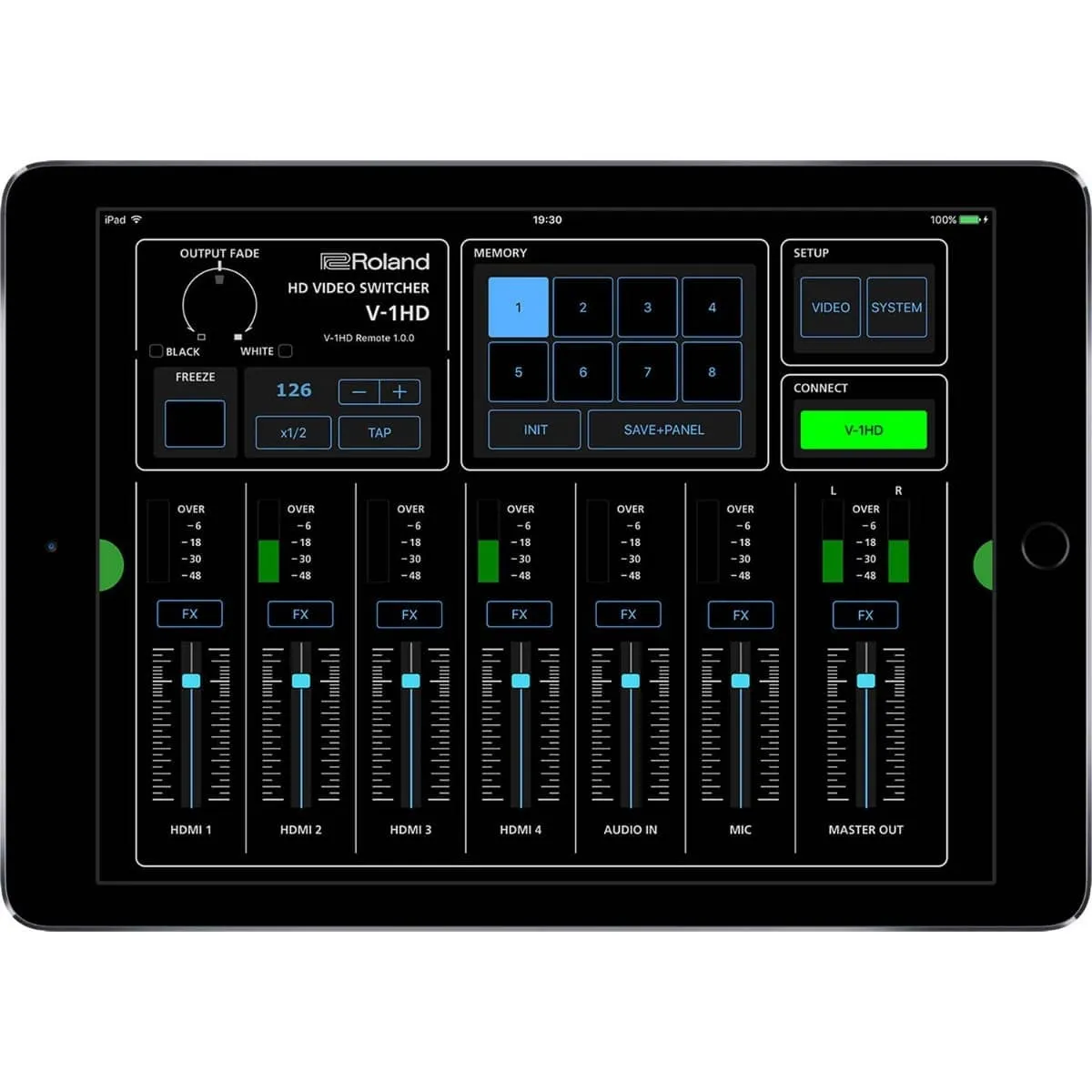 Roland V-1HD Portable 4 x HDMI Input Switcher