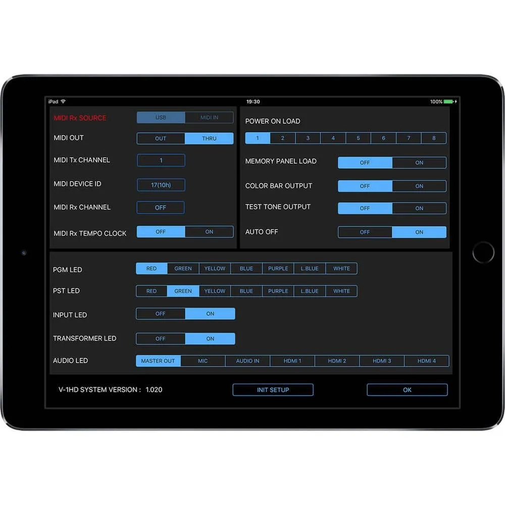 Roland V-1HD Portable 4 x HDMI Input Switcher