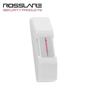 Rosslare - EX02 -  Plastic Switch w/Emergency Lettering - N.O. Connection - 30 VDC