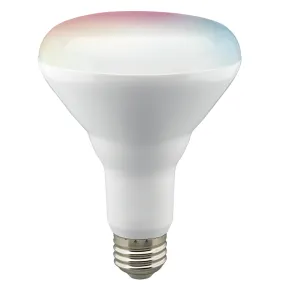 Satco S11255 Wi-Fi 9.5W LED BR30 RGB and Tunable White Reflector Lamp