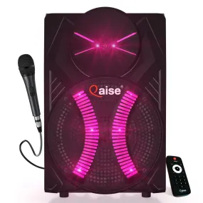 SB-803 - Wireless PA Speaker with Built-in 8” Subwoofer hitting up to 3500 Watts peak power. HD Sound System for indoor/Outdoor Parties.