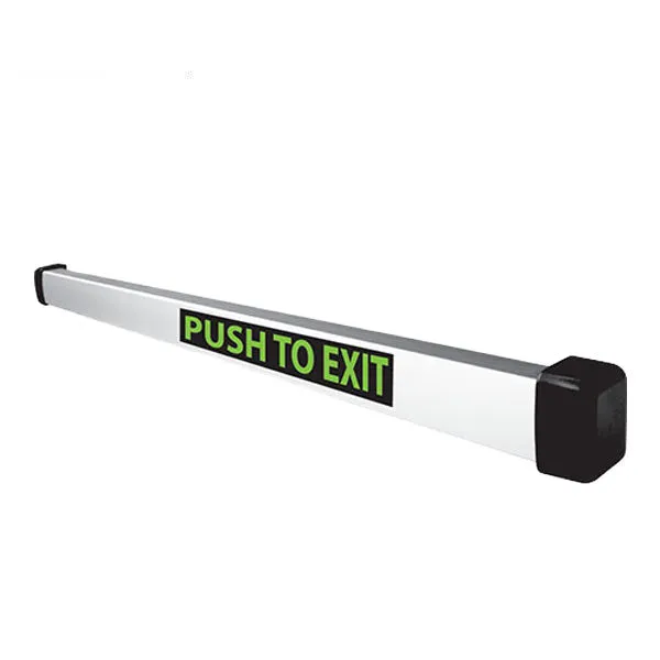 SDC - MSB550W-2VW - Outdoor Mechanical Switch Bar Exit Device - 36" - Weather Sealed - Heavy Duty - 628 - Aluminum Clear Anodized