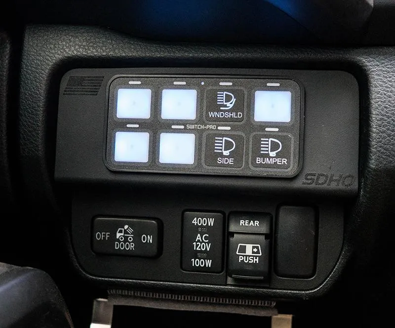 SDHQ - Switch-Pros OEM Keypad Mount - 2016-2019 Tacoma