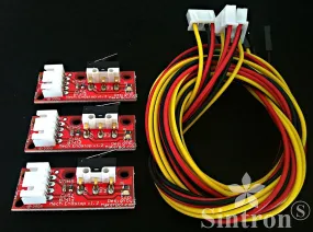 [Sintron] 3 pcs Mechanical Endstop Module V1.2 for 3D Printer RepRap Prusa i3 Kossel Delta etc.. (Endstops*3)