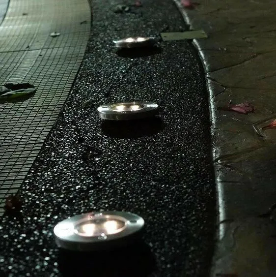 Solar Powered Floor Path LED Light