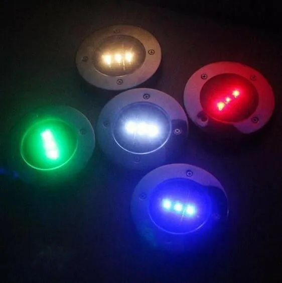 Solar Powered Floor Path LED Light
