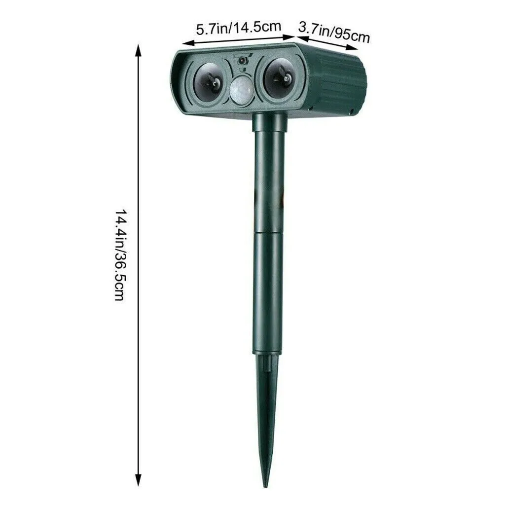 Solar Powered Insect Repeller Animal Repeller Ultrasonic