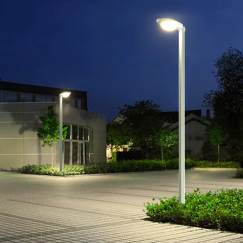 Solar Smart Motion Sensor LED  Pole Design Outdoor Street Light