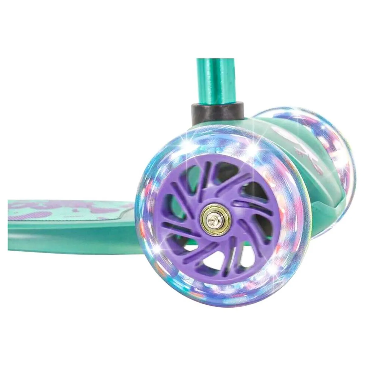 Squish Mini Flex LED Tilt n' Turn Scooter Teal