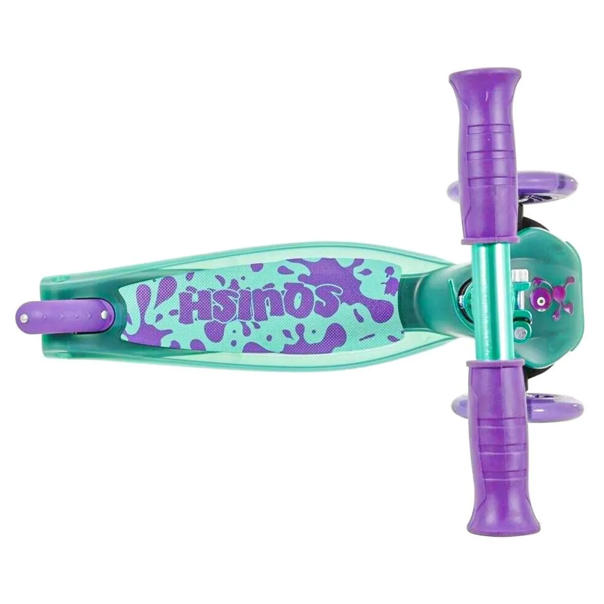 Squish Mini Flex LED Tilt n' Turn Scooter Teal