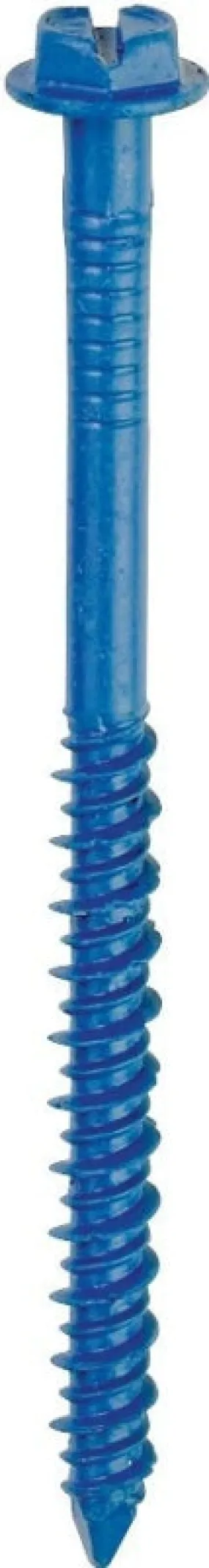 Tapcon 24300 Screw Anchor, Hex Drive, Steel, Climaseal :PK 75: QUANTITY: 1