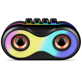 TOPTECH BRAZE-6 Dual 3" Bluetooth Speaker with LED Lights & Powerful Sound