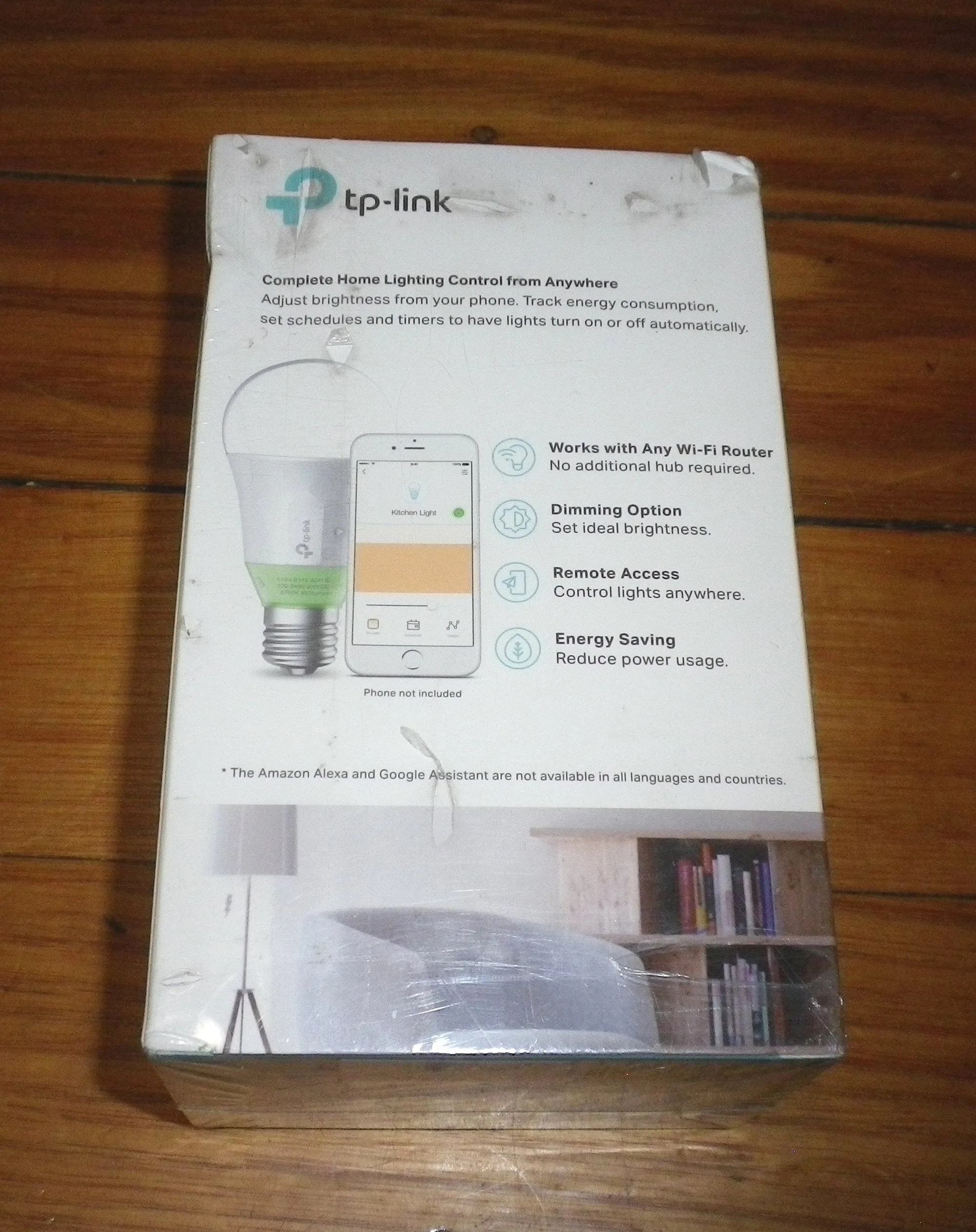 TP-Link Dimmable White WiFi Smart LED Globe 10Watt 240Volt ES/BC - Part # LB110