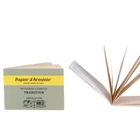 Traditional Papier D'Armenie Incense Paper