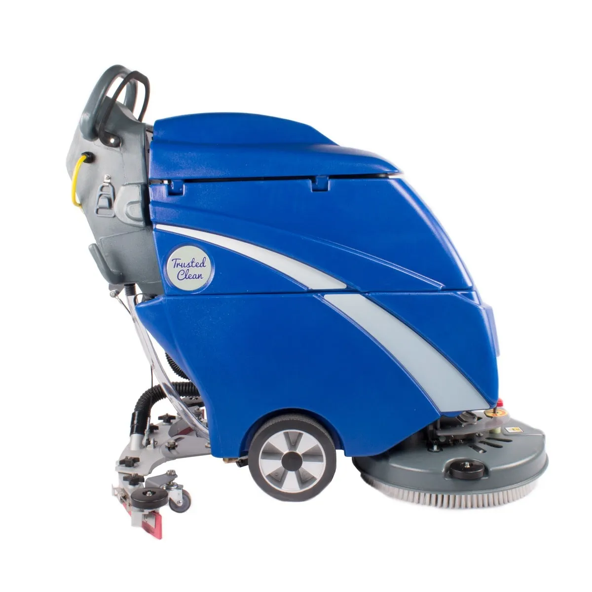 Trusted Clean 'Dura 18HD' Cord Electric 18" Automatic Floor Scrubber w/ Brush - 9 Gallons