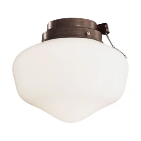 Universal 8 In. LED Ceiling Fan Light Kit, Oil Rubbed Bronze Finish