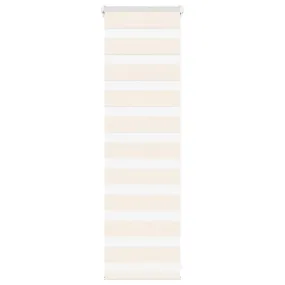 vidaXL Zebra Blind Marble Beige 40x100 cm Fabric Width 35.9 cm Polyester