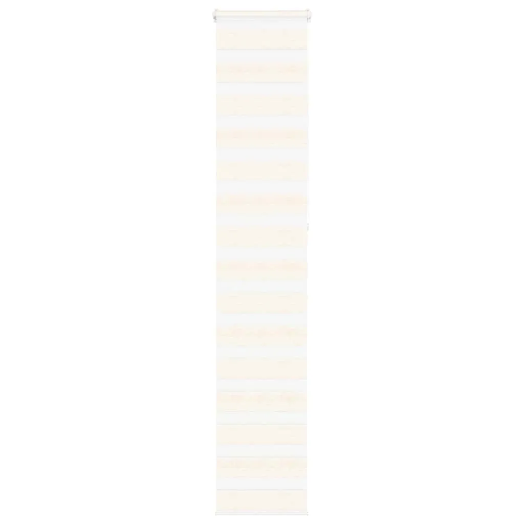 vidaXL Zebra Blind Marble Beige 40x230 cm Fabric Width 35.9 cm Polyester