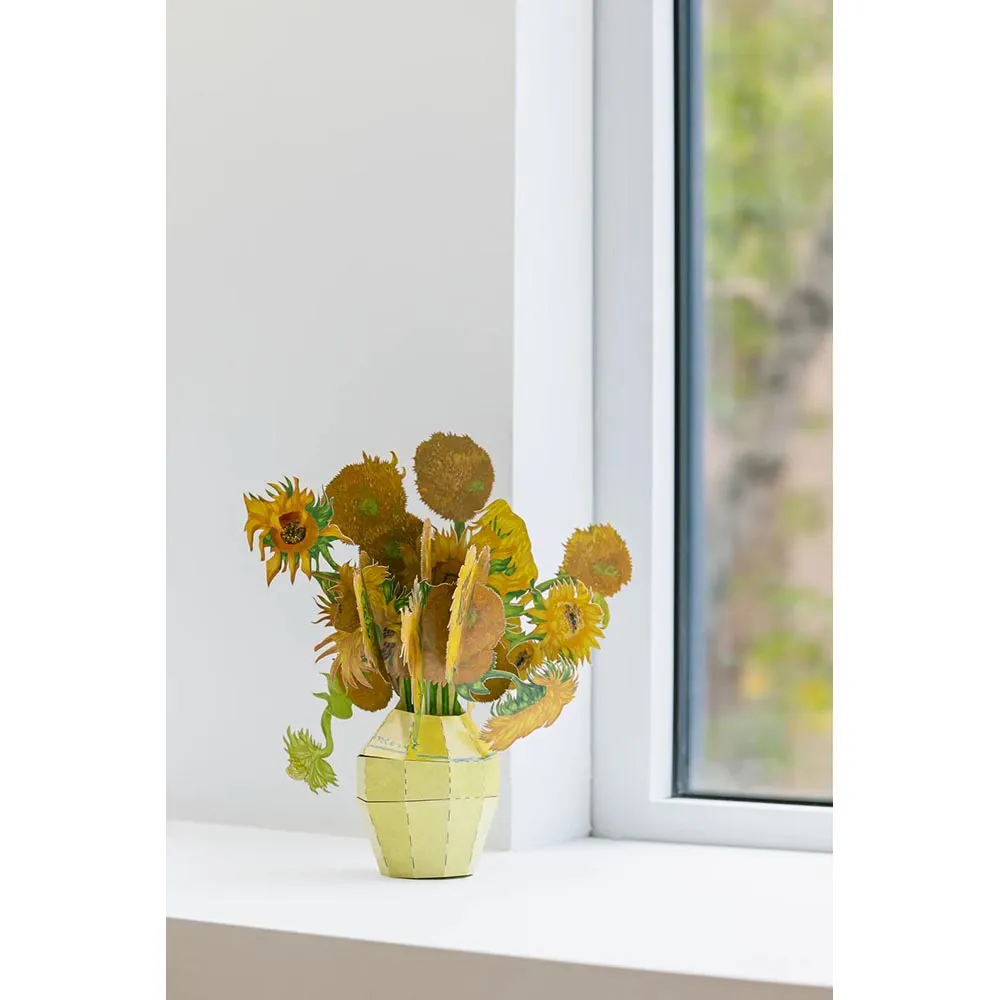 Vincent van Gogh Sunflowers Pop-up Bouquet