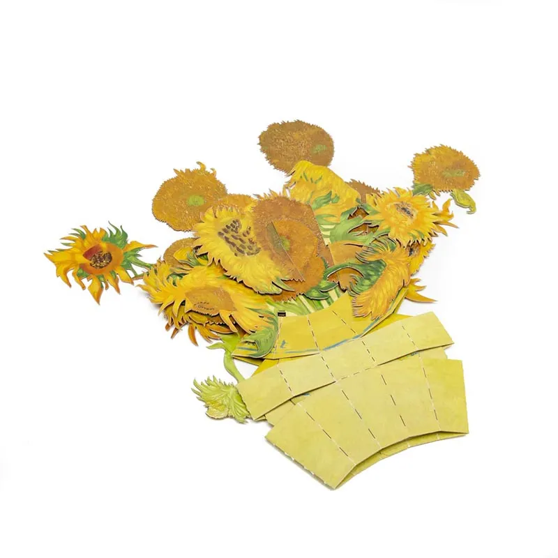 Vincent van Gogh Sunflowers Pop-up Bouquet