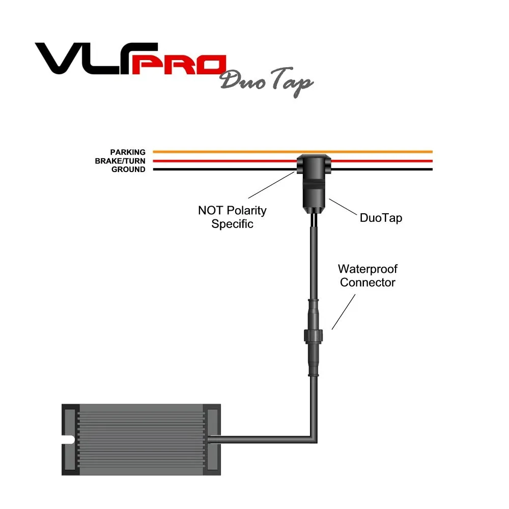VLR-3 RESISTOR W/ DUOTAP HARNESS