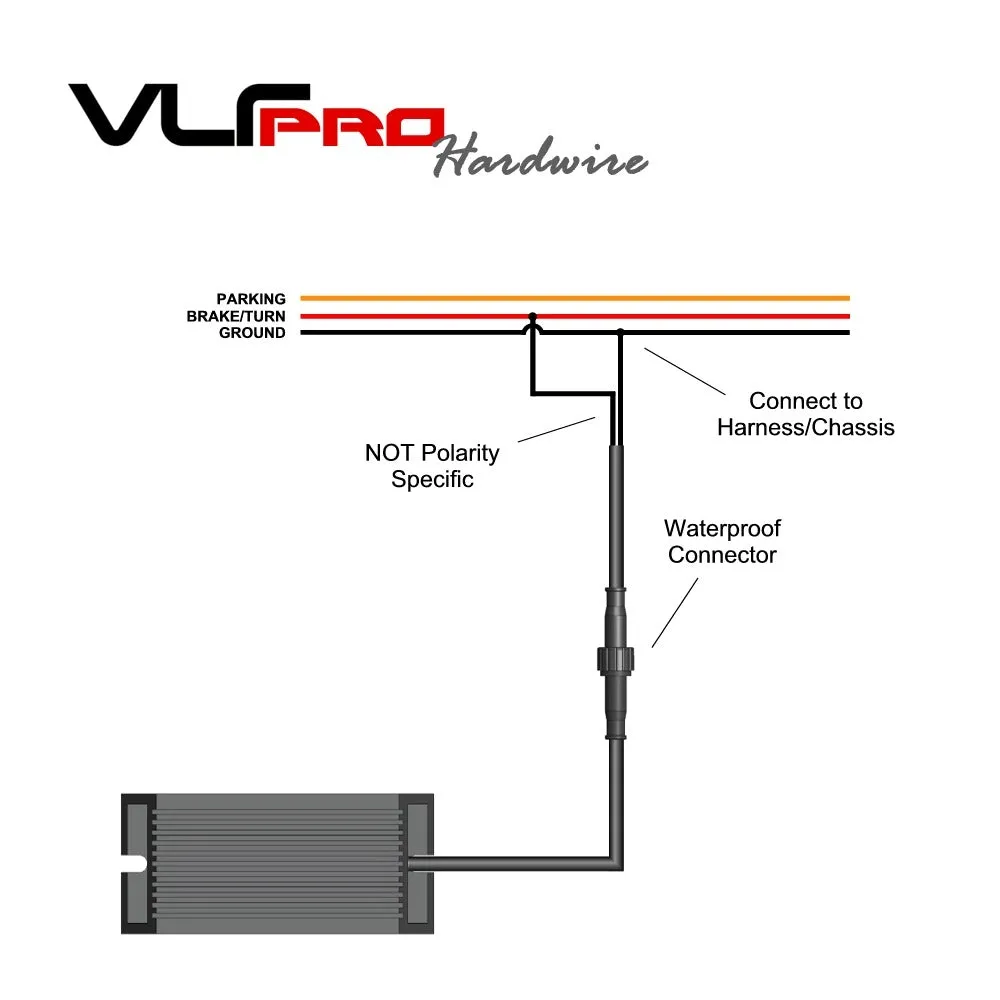 VLR-3 RESISTOR W/ DUOTAP HARNESS