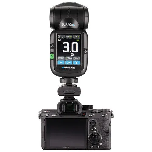 Westcott FJ80 II M Universal Touchscreen 80Ws Speedlight with Adapter for Sony Cameras