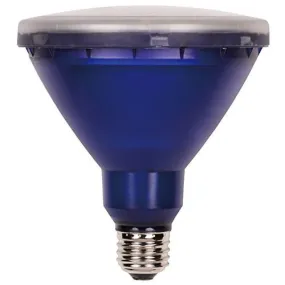 Westinghouse 0315100 15W PAR38 LED Outdoor Bulb, Flood Blue E26 (Medium) Base, 120V, Box