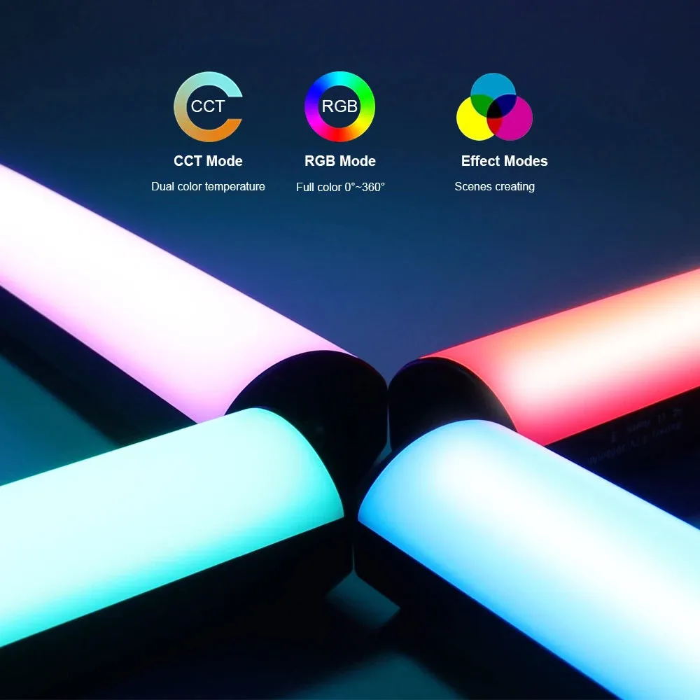 Wiscolor Tuya WiFi RGBIC LED Light Bar – Smart Music Syncing Desktop Lamp with Remote Control